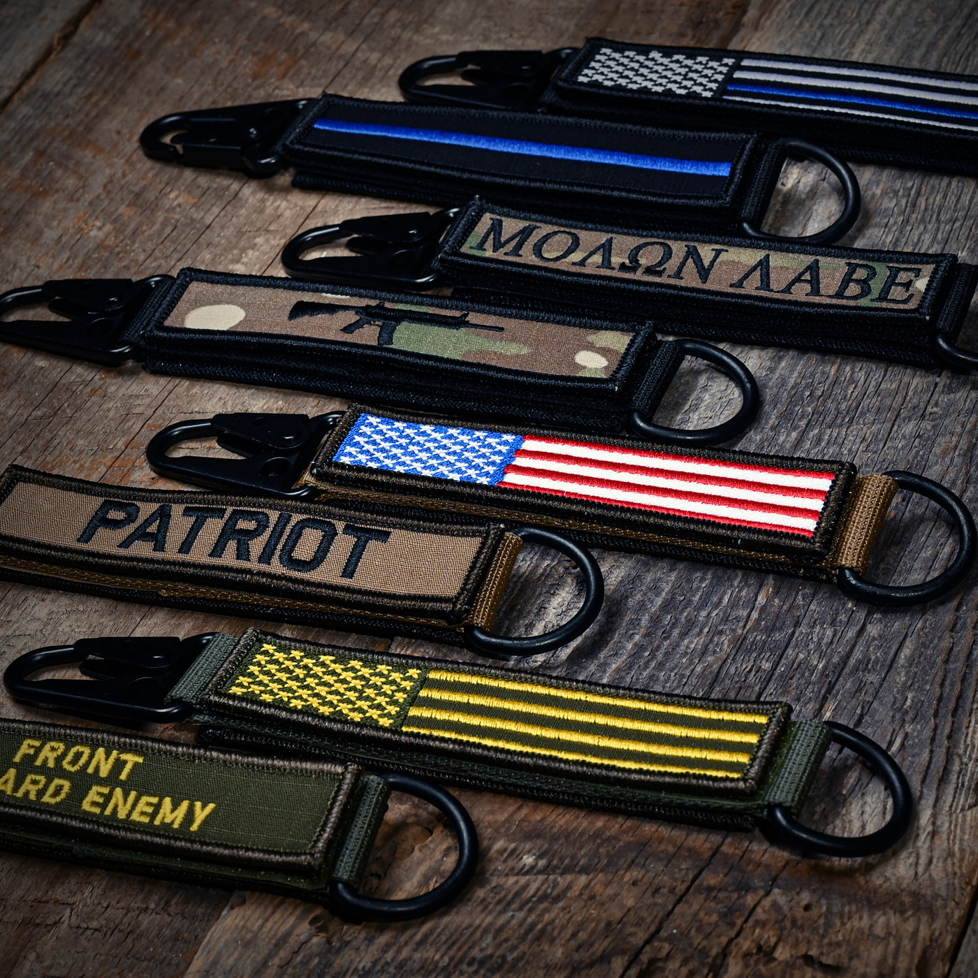 American Made Heavy Duty Tactical Keychain - Patriot