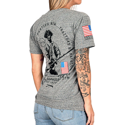 Women's Traitors & Patriots Boyfriend Fit T-Shirt