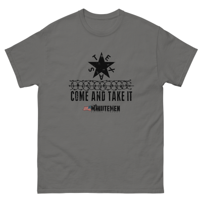 Texas Come and Take it Barbed Wire T-Shirt