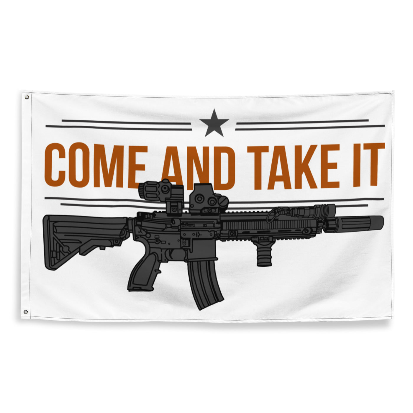 Come and Take It Wall Flag